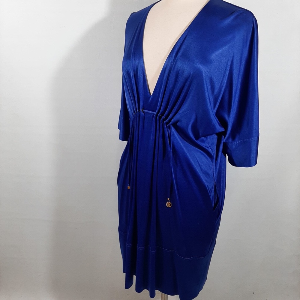 Roberto Cavalli cobalt blue dress 46 - Picture 15 of 16